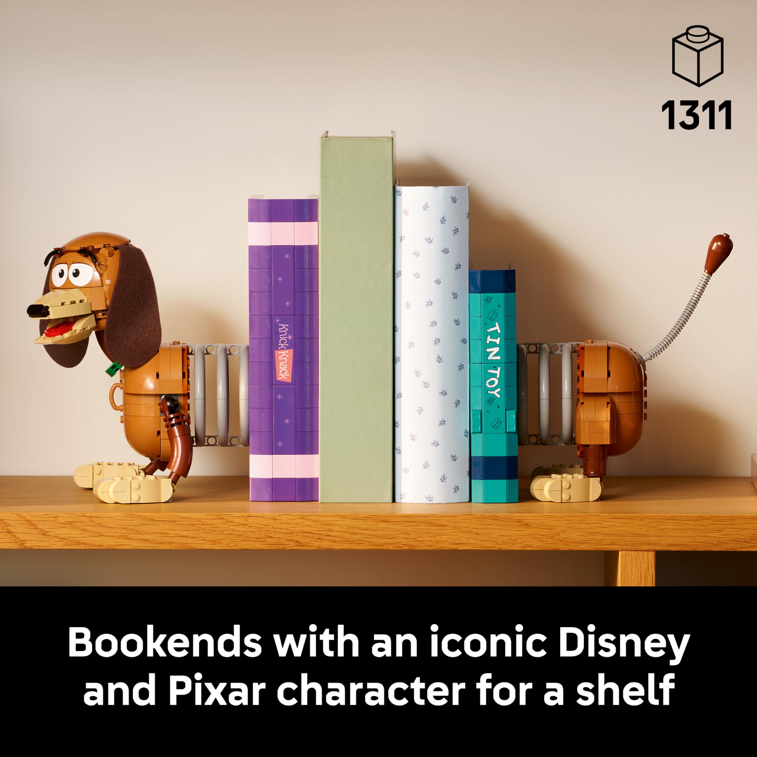 Amazon.com: LEGO Disney and Pixar Toy Story Slinky Dog Bookends